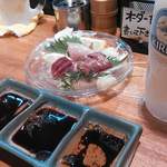 かご家 - 鶏刺身盛合せ