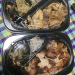 大戸屋 - しょうが焼き＆鶏のもろみ焼き