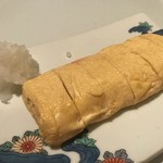 牡蠣料理ともつ鍋が旨い個室居酒屋 うみきん 渋谷店 - umikin:明太出し巻き玉子