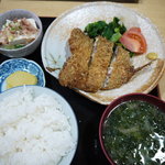 味利食堂 - アジフライ定食