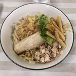 ラーメン モリン - 脂そば 森次郎 780円