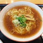 駅ナカ食堂 なの花 - 正油かけラーメン