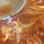元祖ニュータンタンメン本舗 - スープの状態