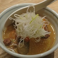 銀座　神籬 - もつ煮