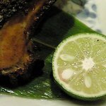 たき下 - 黒むつの柚香焼き 1260円