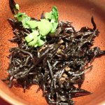 たき下 - 黒むつの柚香焼き 1260円 のひじき