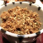 たき下 - 黒むつの柚香焼き 1260円 のおかかのふりかけ