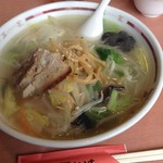 Mensaikaoike - 塩野菜麺750円