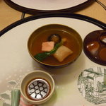 日本料理 魚つぐ - カモ活部煮椀仕立