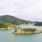 天空露天風呂からの眺め