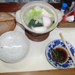 Densuke - 冬場は湯豆腐が暖まります。