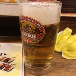 山家 - 生ビール