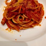 Il Cucchiaio di Angelo - パンチェッタと玉ねぎのトマトソース