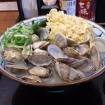 丸亀製麺 - あさりバターうどん大盛り