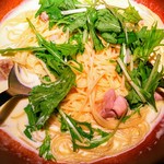 創作ダイニング りとむ - 鶏と水菜のクリームパスタ【今週のパスタランチ】／パスタ