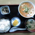 多加箸 - ホルモン定食：６８０円（税込）【２０１７年３月撮影】