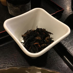 Magohei - 定食に付いてくる小鉢のヒジキ