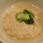 ふぐの白子、湯葉