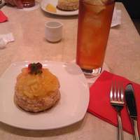アニヴェルセル カフェ - ケーキとオレンジティー