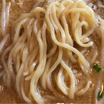くるまやラーメン - 麺アップ