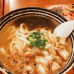 串カツ田中 - かすうどん