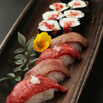 Ozaki beef Sushi platter