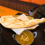 インド料理 INDIA - タンドリーセット （ほうれん草とチキン）