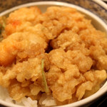 天冨良 天甲本店 - 奥ゆかしいかき揚げ丼