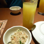 琉球王国 さんご家 - お通し&ドリンク