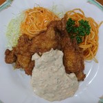 2017年1月　おぐらのチキン南蛮　1010円