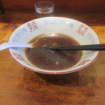 中華そば しば田 - 中華そば 麺大盛り　完食