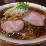 中華そば しば田 - 中華そば 麺大盛り　ズームアップ