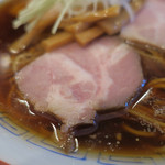 中華そば しば田 - 中華そば 麺大盛り　ズームアップ