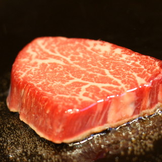 Teppanyaki Katsuji's proud Omi beef!