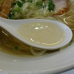 千茶屋 - クリアなスープ