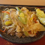 盛岡月が丘食堂 - 肉野菜炒め