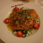 ラ・ベットラ・ダ・オチアイ - サーモンのカルパッチョ