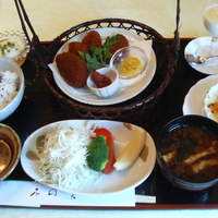 グリル 木の実 - 高座豚のひれかつ膳