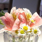 コート ドール - 露ののった新鮮なお花