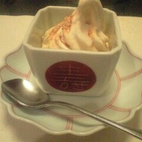 梅の花 本町店 - 豆乳ソフトクリーム