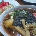 味阪 - ラーメン＋チャーハン