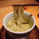 鈴しろ - 牡蠣のすり流しにゅうめん