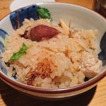 鈴しろ - 筍・ホタルイカ・ハマグリの土鍋御飯