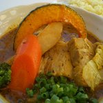 スープカレー　plus one - やわらか角煮のスープカレー