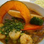 スープカレー　plus one - 枝豆と海の恵みのスープカレー