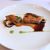 エヴォリュエ - 京都亀岡の七谷地鶏、胸肉のロースト