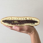 篠田製菓　饅頭屋 - 観音どら焼き（大）の断面