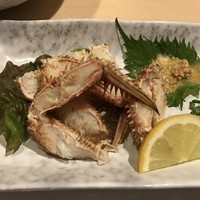 会員制 寿司割烹鷹勝 中洲店 - 毛蟹蒸し