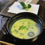 黒茶屋 - 豆乳仕立ての茶わん蒸し