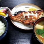 Echigoya - 赤魚粕焼、とん汁、ご飯